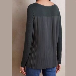 Anthropologie Bordeaux Anly Boatneck Top Small